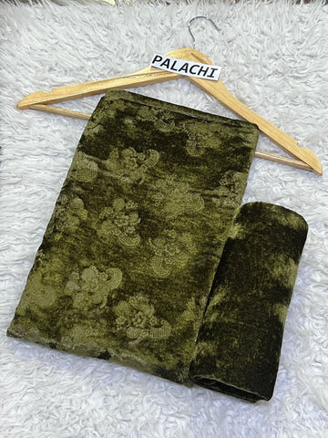 KOREAN VELVET 2PC KV-06 ( Mongia Green )